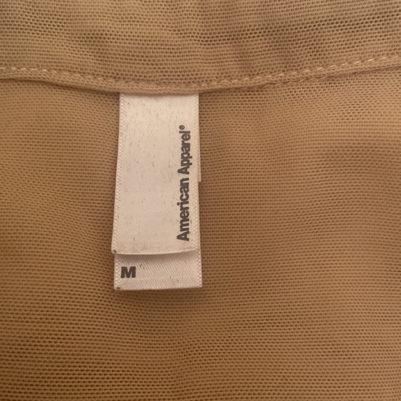 American apparel sheer blouse - Picture 2 of 2
